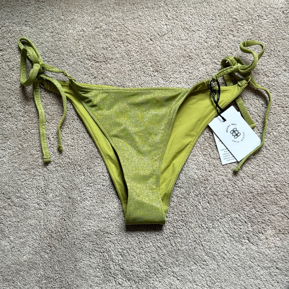 Revel Rey Victoria string bikini bottoms - NWT